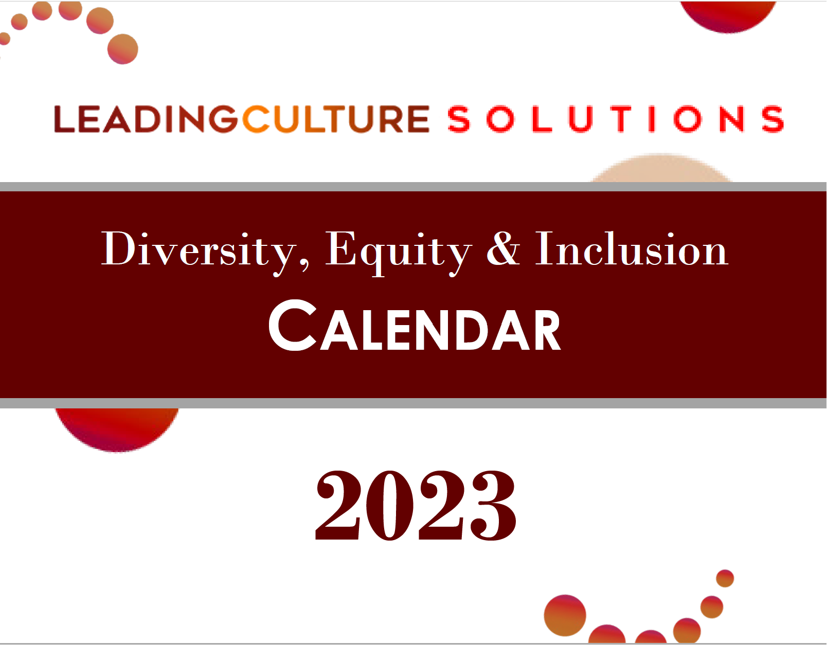 DEI 2023 Calendar